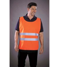 Unisex reflexní vesta HVJ269 YOKO Fluorescent Orange