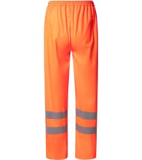 Hi-Vis prodyšné kalhoty do deště HVS451 YOKO Fluorescent Orange