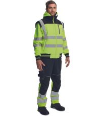 Pánská oboustranná vesta HI-VIS KNOXFIELD HVPS Cerva žlutá