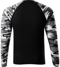 Triko unisex Camouflage LS Malfini camouflage gray