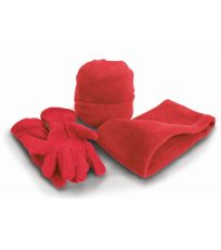 Zimní fleece set R040X Result Red