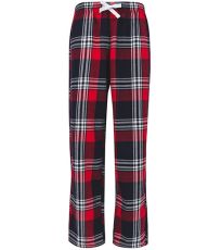 Dětské pyžamové kalhoty SM083 SF Red-Navy Check