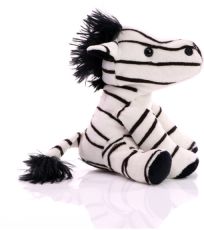 Plyšová zebra - 18 cm M160037 Mbw -