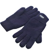 Unisex pletené zateplené rukavice R147X Result Navy