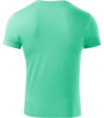 Pánské triko Slim fit V-NECK Malfini mátová